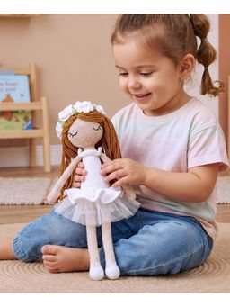 Bonfino - Premium Handmade Miss Emily Crochet Doll (0-36 Months)