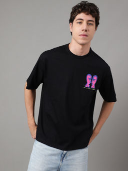 Free Authority - Pink Floyd Printed Black T-Shirt