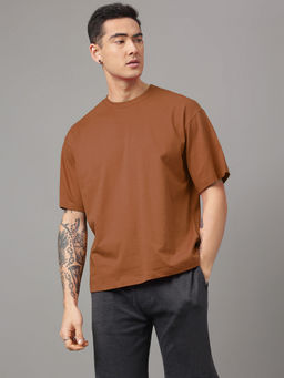 Free Authority - Solid Brown T-Shirt