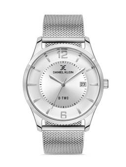 Daniel Klein - D-Two Gents Silver Watch DK.1.13309-4