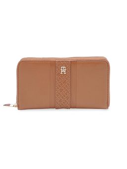 Tommy Hilfiger - Women PU Zip Around Wallet Vianne - Tan