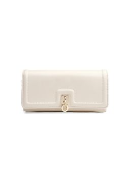Tommy Hilfiger - Women PU Flap Wallet With Sling Wallet Lumiere - Beige