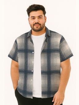 BULLMER - Men Multi-Color Cotton Checks Shirt