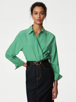 Marks & Spencer - Modal Rich Textured Shirt