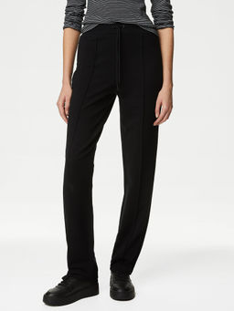 Marks & Spencer - Cotton Rich Straight Leg Pant