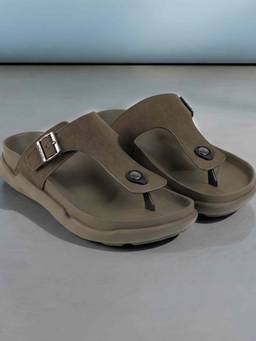Mochi - Green Round Toe Sandals