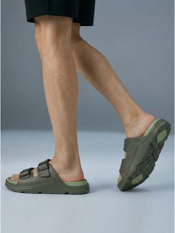 AVANT - Olive Round Toe Sandals