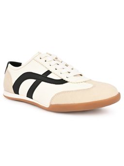 Call It Spring - White Round Toe Sneakers