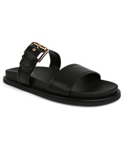 Call It Spring - Black Round Toe Sandals