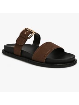 Call It Spring - Brown Round Toe Sandals