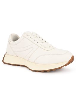 Call It Spring - White Round Toe Sneakers