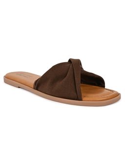 Call It Spring - Brown Square Toe Flats