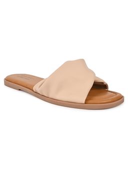 Call It Spring - Beige Square Toe Flats