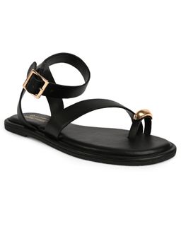 Call It Spring - Black Round Toe Sandals