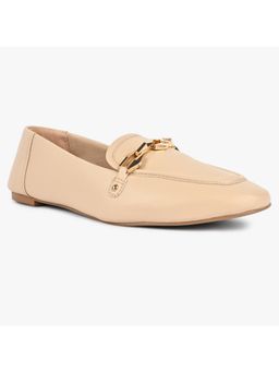 Call It Spring - Beige Round Toe Loafers