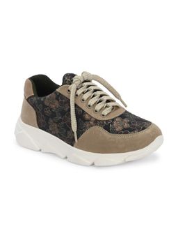 EGOSS - Black Round Toe Sneakers