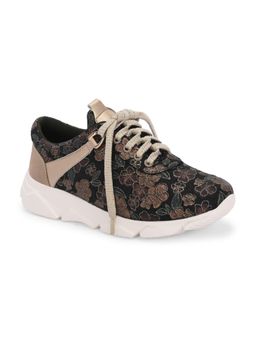 EGOSS - Black Round Toe Sneakers