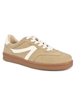 Call It Spring - Beige Round Toe Sneakers