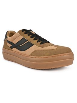 Call It Spring - Brown Round Toe Sneakers