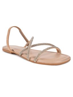 Call It Spring - Beige Square Toe Flats