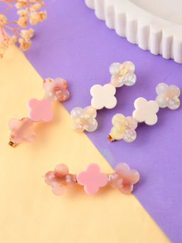 Silvermerc Designs - Multi-Color Designer Hair Clips (Pack of 4)