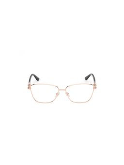Guess - Women Metal Full Rim Rectangle Rose Gold Eyeglass Frame (55)