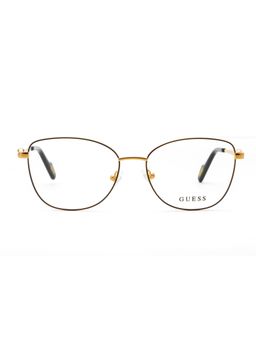 Guess - Women Metal Full Rim Oval Black Eyeglass Frame (54)