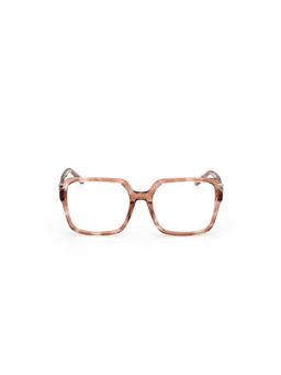 Guess - Women Acetate Full Rim Butterfly Beige Eyeglass Frame (56)