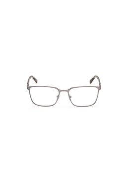 Guess - Men Metal Full Rim Square Grey Eyeglass Frame (56)