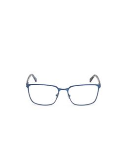 Guess - Men Metal Full Rim Square Blue Eyeglass Frame (56)