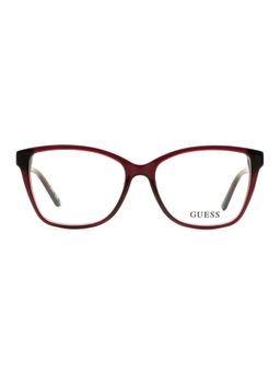Guess - Women Acetate Full Rim Butterfly Burgundy Eyeglass Frame (53)