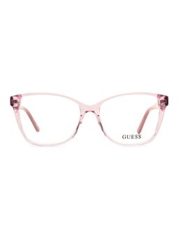 Guess - Women Acetate Full Rim Butterfly Pink Eyeglass Frame (53)