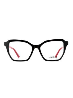 Guess - Women Acetate Full Rim Butterfly Black Eyeglass Frame (53)