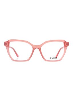 Guess - Women Acetate Full Rim Butterfly Pink Eyeglass Frame (53)