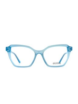 Guess - Women Acetate Full Rim Butterfly Blue Eyeglass Frame (53)