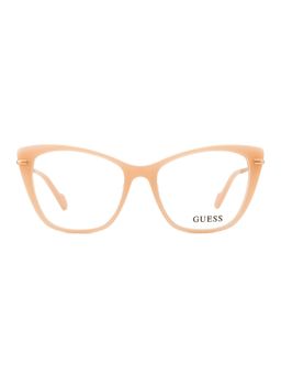 Guess - Women Acetate Full Rim Cat Eye Beige Eyeglass Frame (52)