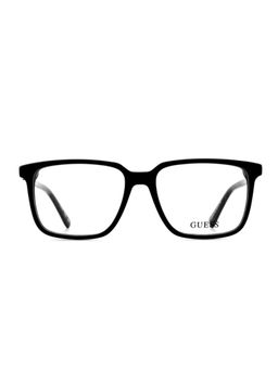 Guess - Men Acetate Full Rim Square Black Eyeglass Frame (53)
