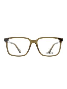 Guess - Men Acetate Full Rim Square Green Eyeglass Frame (53)