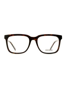 Guess - Men Acetate Full Rim Square Brown Eyeglass Frame (52)
