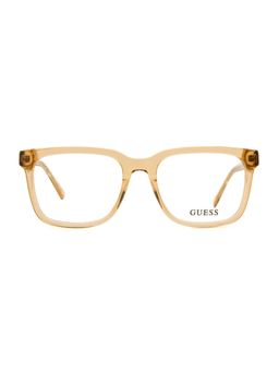 Guess - Men Acetate Full Rim Square Brown Eyeglass Frame (52)