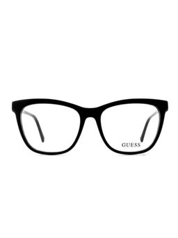 Guess - Women Acetate Full Rim Square Black Eyeglass Frame (52)