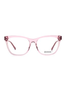 Guess - Women Acetate Full Rim Square Pink Eyeglass Frame (52)