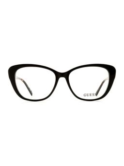 Guess - Women Acetate Full Rim Square Black Eyeglass Frame (52)