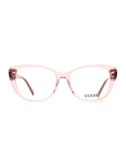 Guess - Women Acetate Full Rim Square Pink Eyeglass Frame (52)