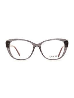 Guess - Women Acetate Full Rim Square Grey Eyeglass Frame (52)