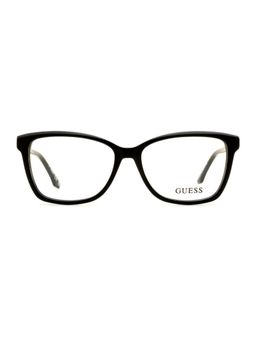 Guess - Women Acetate Full Rim Square Black Eyeglass Frame (52)