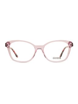 Guess - Women Acetate Full Rim Cat Eye Pink Eyeglass Frame (53)