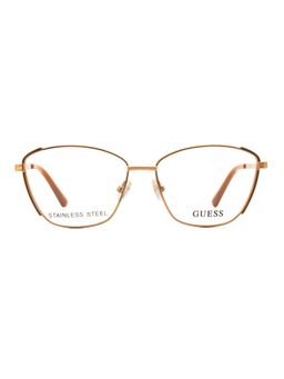 Guess - Women Steel Full Rim Butterfly Brown Eyeglass Frame (53)