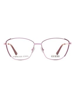 Guess - Women Steel Full Rim Butterfly Purple Eyeglass Frame (53)