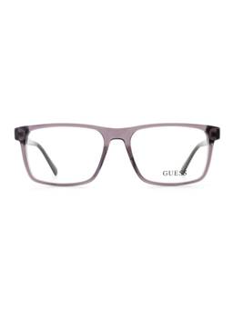 Guess - Men Acetate Full Rim Square Grey Eyeglass Frame (53)
